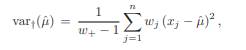 On an example of a small population, say 20 members, with a proper sampling design that is easy to...