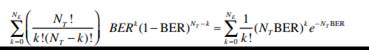 Data are transmitted at a rate of 10 Gbps over a channel with a single-bit error probability of 10...