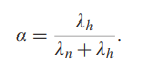 This exercise is a continuation of Example 8.4. In the example, we assumed ?h = ?n. Define the...-1