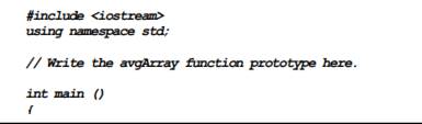 When an array name is passed to a function, what is actually being passed? What is the output of the...-2