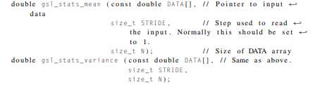 Create CUDA implementations of the gsl_stats_mean() and gsl_stats_variance() functions offered by...