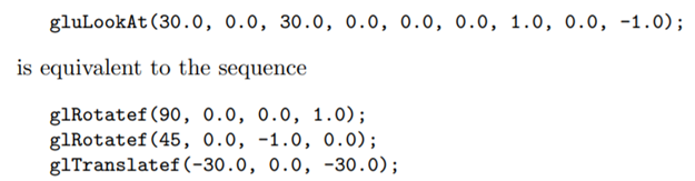 Show that the viewing transformation of modeling transformations. Pay particular attention to the...