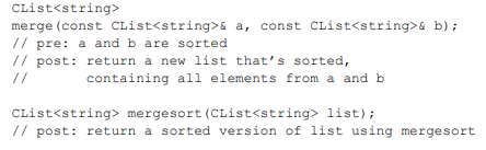 Merge sort is another O(N log N ) sort (like quicksort), although unlike quicksort, merge sort is...