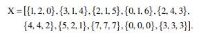 For a given data set X of 3 - D samples, (a) find the outliers using the distance - based technique...