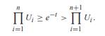 U 1 , U 2 ,... are independent identically distributed uniform random variables with parameters 0...-1