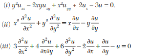 Determine whether the following equation is elliptic or hyperbolic? Classify the equation In which...-2