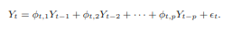 Let {t}to be a strong univariate white noise with t ~ N (0, 1), and let {it}to be a p-variate time...