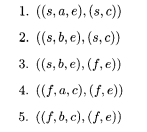 Consider the following pushdown automaton where s is the initial state and f is the favorable state....