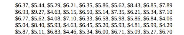 Using the distribution in 1.1 - Example 2, (a). construct a relative-frequency distribution table....-1