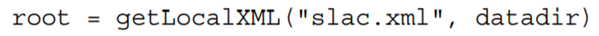 Write a function that, relative to node finds the first subelement matching tag and returns the...-2