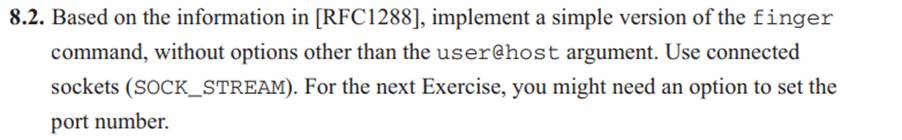 Same as Exercise 8.2, but with connectionless sockets.