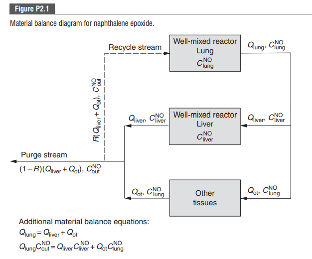 Pharmacokinetic modeling for “animal-on-a-chip” – 1 A material balance is performed for naphthalene...