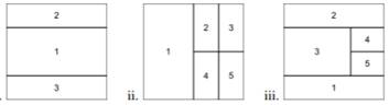 Create the appropriate layout matrices to reproduce the following three plots (as they appear in a...-1