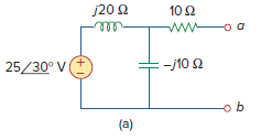 Find the Thevenin and Norton equivalent circuits at terminals a - b for each of the circuits in Fig....-1