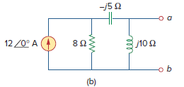 Find the Thevenin and Norton equivalent circuits at terminals a - b for each of the circuits in Fig....-2