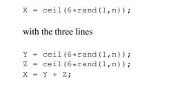 What happens if you toss a pair of dice and add the number of dots on each face — you get a number...