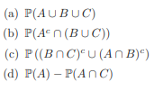 Assume that and Calculate the following probabilities:-3