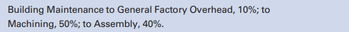 Ko-Be Corporation has four departmental accounts: Building Maintenance, General Factory Overhead,...-3