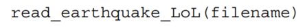 Repeat the problem above, but now instead of returning the three lists, put them into a dictionary...