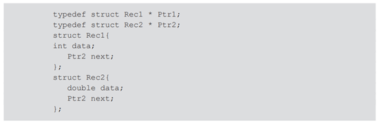 Here are some type declarations in C: Should these be allowed? Are they allowed? Why or why not?