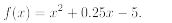 Check whether x = 2.3 is a zero of the function: According to de Moivre