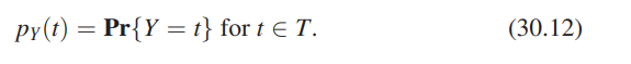 (a) How do we know that pY is a probability mass function, that is, it satisfies the two...