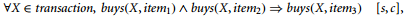 A database has four transactions. Let min sup = 60% and min conf = 80%. (a) At the granularity of...-2