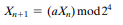 a. What is the maximum period obtainable from the following generator? b. What should be the value...