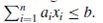 The problem of counting the number of solutions to a knapsack instance can be defined as follows:...-1