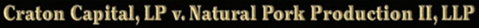 BACKGROUND AND FACTS • Natural Pork Production II, LLP (NPP), an Iowa limited partnership, raises...