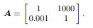 (a) Compute the eigenvalues and eigenvectors of the matrix (b) Compute the condition number of the...-1