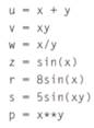 Assign the value 2 to the variable x and the value 3 to the variable y. Clear just the variable x....-2