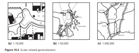 PRACTICE The influence of cartographic generalization on data quality 1 A ski piste has two distinct...