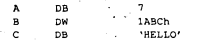 Suppose that the following data are loaded starting at offset OOOOh: a. G1v7 the offset address...