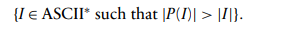 Define the computational problem NUMLONGER as follows. The input is a program P. The solution is the...