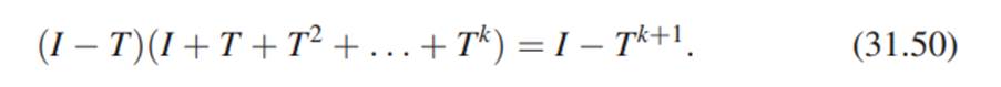 Verify Equation 31.50 by multiplying everything out. Remember that matrix multiplication isn’t...