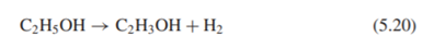 Consider a process to make acetaldehyde by dehydrogenation of ethanol over a silver catalyst (Aguilo...-1