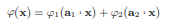 Find two three dimensional vectors a1 = (a1,1, a1,2, a1,3), a2 = (a2,1, a2,2, a2,3) so that the...-1