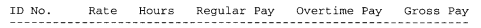 a. Create a file containing the following data: b. Write a C program that uses the information...