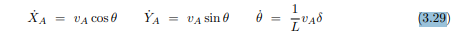 Numerically integrate the kinematic differential equations in Equation (3.29) to simulate parallel...