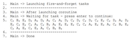 In this exercise you will create a suspending function and run several coroutines concurrently....-2