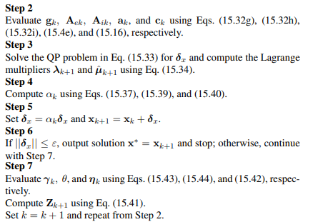 Apply Algorithm 15.4 to the nonconvex problem-3