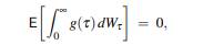 Recall that the Wiener integral of g was defined to be the mean-square limit of where each gn is...-2