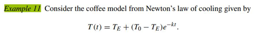 Consider solving the refined coffee model problem in which the period of “steaming” is ignored. To...