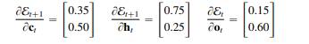 Equations (8.132)[519] to (8.138)[520] step through the calculation of the weight update for Wp f q...-1