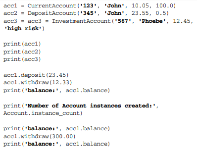 In this exercise you will add properties to an existing class. Return to the Account class that you...-1