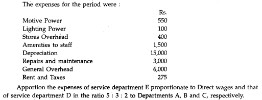 In a light engineering factory, the following particulars have been collected for the three-monthly...-2