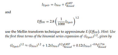 In Example 5.19, a new software application was being developed that consisted of a mixture of new...-3