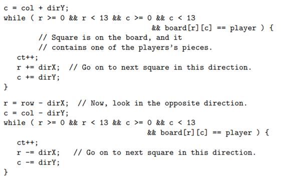 The game of Go Moku (also known as Pente or Five Stones) is similar to Tic-Tac-Toe, except that it...-2