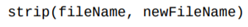 Write a function that creates a new version of the file with the given fileName in which all...-1